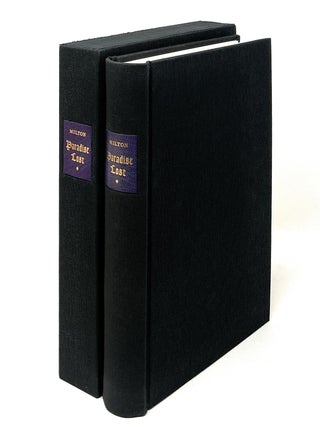 Item #14286 Paradise Lost: A Poem in Twelve Books with Prospectus and Christmas Printing of On...