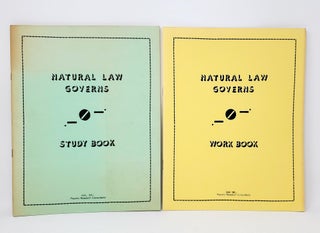 Item #14333 (2 Book Set) Natural Law Governs, Study Book and Work Book. Marilyn J. Awtry, Paula...