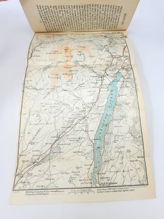 The English Lakes VINTAGE FOLD-OUT MAPS of LAKE DISTRICT