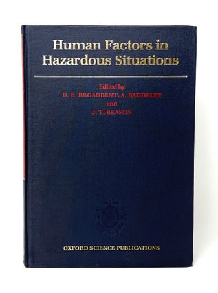 Item #14469 Human Factors in Hazardous Situations (Proceedings of a Royal Society Discussion...