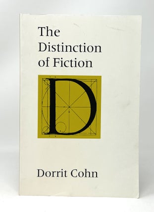Item #14681 The Distinction of Fiction. Dorrit Cohn