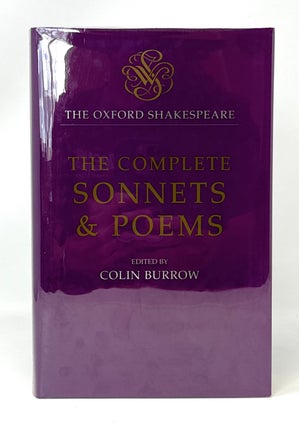 Item #14737 The Oxford Shakespeare: The Complete Sonnets and Poems. William Shakespeare, Colin...