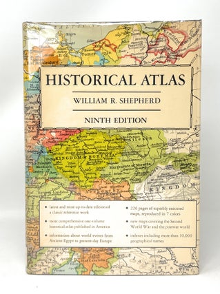 Item #14775 Historical Atlas (Ninth Edition). William R. Shepherd