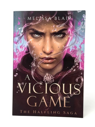 Item #15032 A Vicious Game SIGNED FIRST EDITION. Melissa Blair