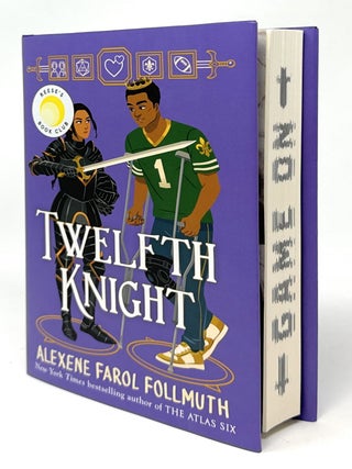 Item #15098 Twelfth Knight SIGNED FIRST EDITION WITH SPRAYED EDGES. Alexene Farol Follmuth,...
