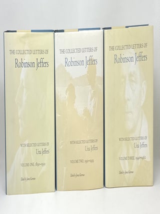 Item #15258 (Complete 3 Volume Set) The Collected Letters of Robinson Jeffers with Selected...
