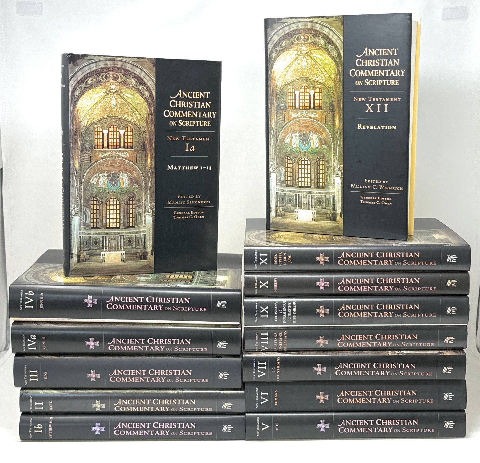 14 Volume Set Ancient Christian Commentary on Scripture, New Testament Ia:  Matthew 1-13; New Testament Ib: Matthew 14-28; New Testament II: Mark; New  Testament III: Luke; New Testament IVa: John 1-10; New Testament IVb; John