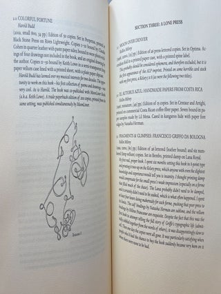 HM = X, Checklist Number III: The First Decade LIMITED EDITION