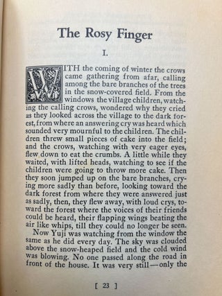 Rose & Witch and Other Stories FIRST EDITION