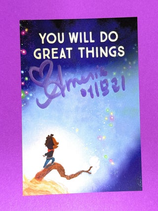 You Will Do Great Things SIGNED FIRST EDITION