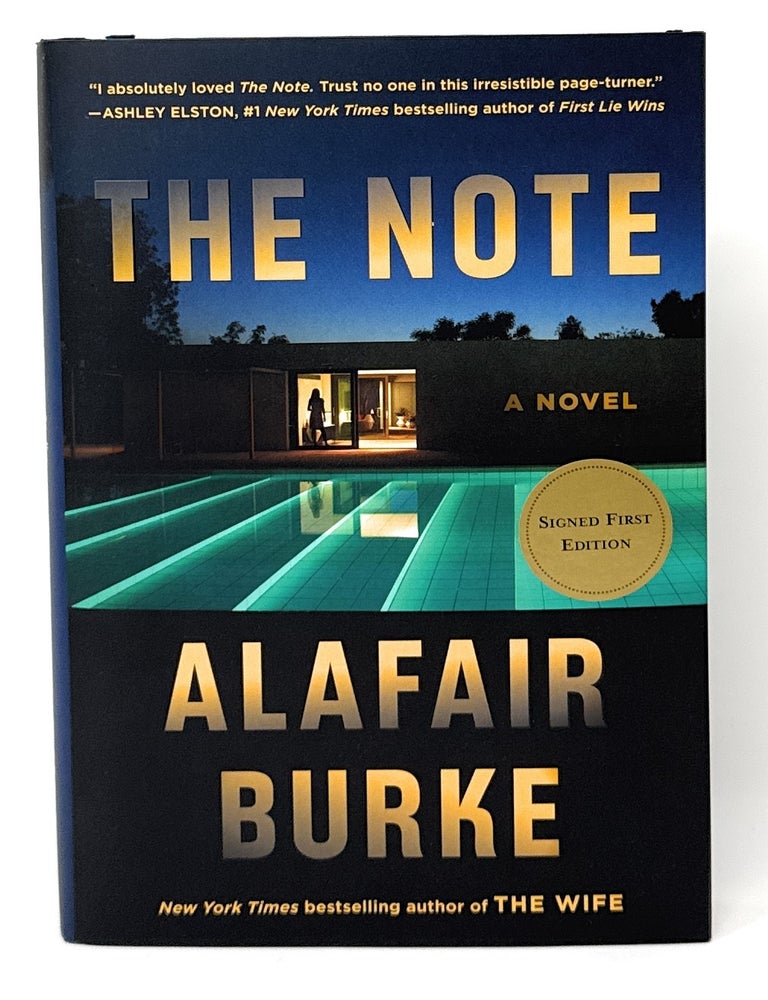 The Note: A Novel SIGNED FIRST EDITION | Alafair Burke | First Edition