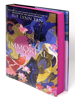 Item #16479 Immortal: A Novel SIGNED FIRST EDITION W/ SPRAYED EDGES. Sue Lynn Tan