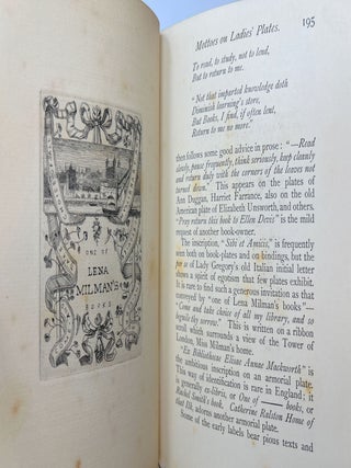 Ladies' Book-plates: An Illustrated Handbook for Collectors and Book-lovers FIRST EDITION