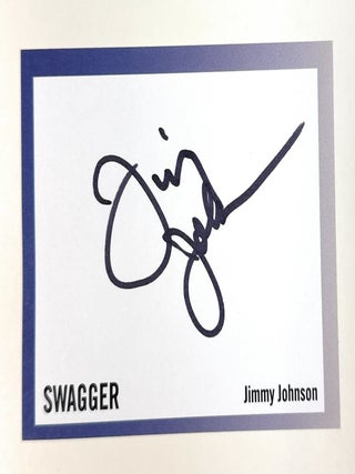 Swagger: Super Bowls, Brass Balls, and Footballs, A Memoir SIGNED