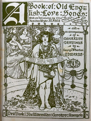 A Book of Old English Love Songs FIRST EDITION
