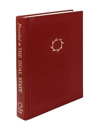 Item #16808 The Dual State: A Contribution to the Theory of Dictatorship SIGNED ASSOCIATION COPY....