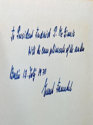 The Dual State: A Contribution to the Theory of Dictatorship SIGNED ASSOCIATION COPY