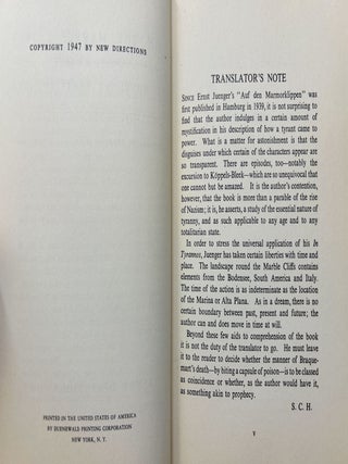 On the Marble Cliffs FIRST EDITION