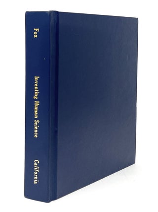Item #16845 Inventing Human Science: Eighteenth-Century Domains. Christopher Fox, Roy Porter,...