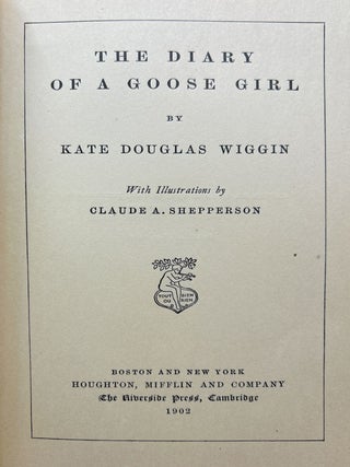 The Diary of a Goose Girl FIRST EDITION
