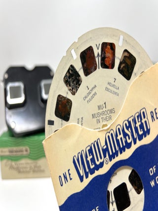 Mushrooms in Their Natural Habitats, with Stereoscope and 33 Stereographic Reels FIRST EDITION