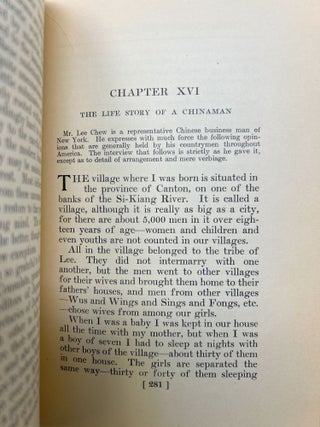 The Life Stories of Undistinguished Americans, As Told by Themselves FIRST EDITION