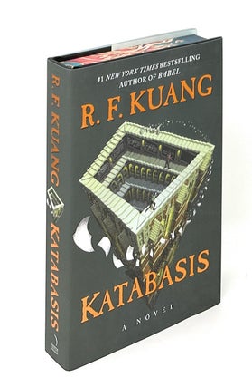 Katabasis SIGNED FIRST EDITION with SPRAYED EDGES, Bookmark, and Sticker