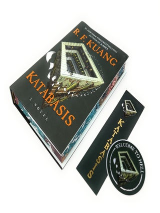 Katabasis SIGNED FIRST EDITION with SPRAYED EDGES, Bookmark, and Sticker
