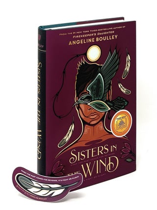 Item #17076 Sisters in the Wind SIGNED FIRST EDITION with Sticker. Angeline Boulley