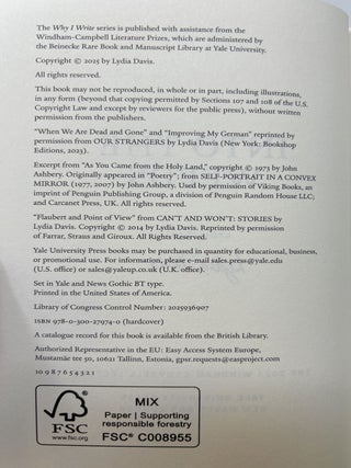 Into the Weeds SIGNED FIRST EDITION
