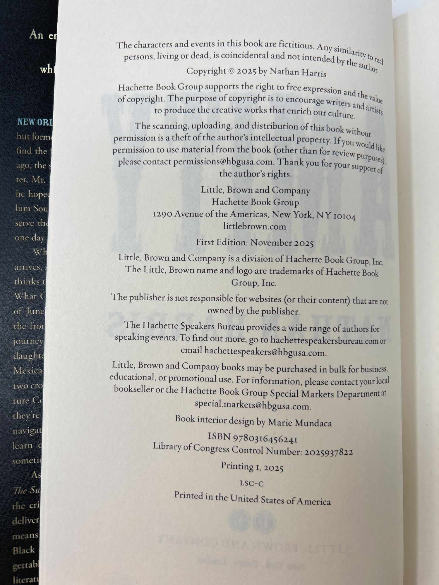 Amity SIGNED FIRST EDITION | Nathan Harris | First Edition