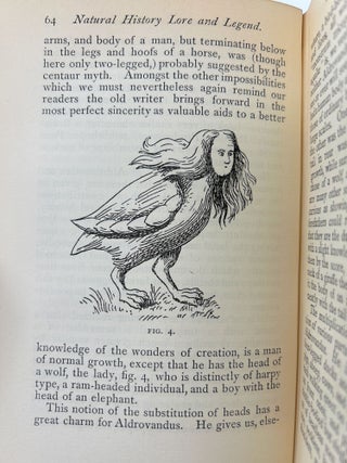 Natural History Lore and Legend: Being Some Few Examples of Quaint and By-Gone Beliefs Gathered in from Divers Authorities, Ancient and Mediaeval, of Varying Degrees of Reliability