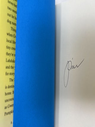 The Library of Unruly Treasures SIGNED FIRST EDITION with PROMOTIONAL BOOKMARK