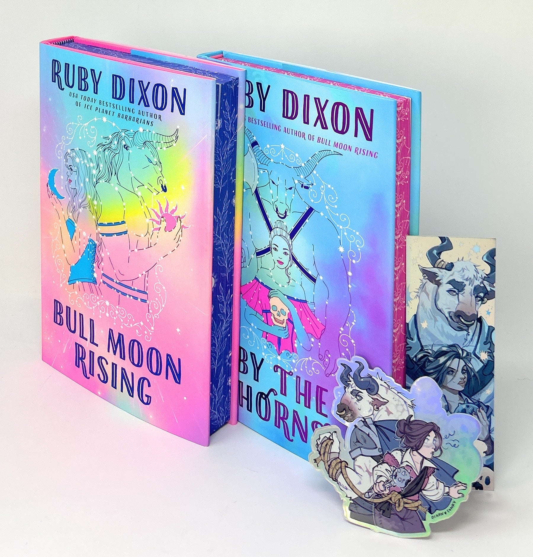 Bull Moon Rising AND By the Horns, Two Volume Set,