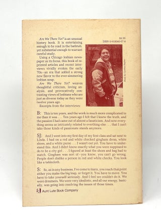 Are We There Yet?: A Continuing History of Lavender Woman, A Chicago Lesbian Newspaper, 1971-1976