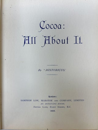 Cocoa: All About It
