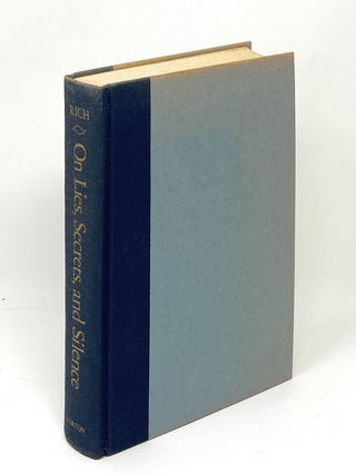 One Lies, Secrets, and Silence: Selected Prose, 1966-1978 FIRST EDITION