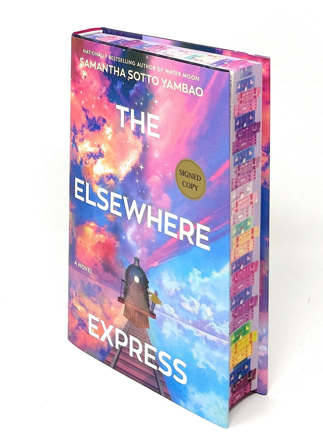The Elsewhere Express SIGNED FIRST EDITION w/ SPRAYED EDGES | Samantha ...