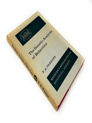 The Genetic Analysis of Behaviour FIRST EDITION