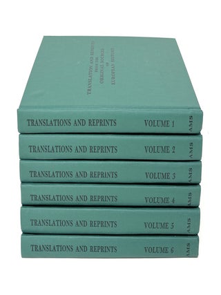 Translations and Reprints from the Original Sources of European History, 6 Volume Set