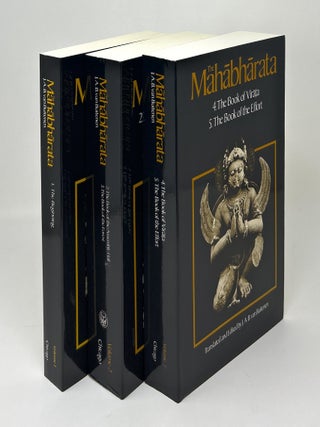 Item #17397 The Mahabharata, Complete in 3 Volumes. J. A. B. van Buitenen, Ed. Trans