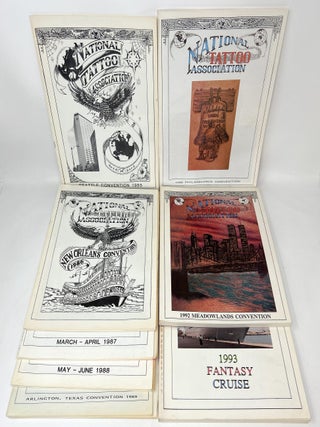 National Tattoo Association Archive, 1985–2018: 31 Annual Tatoo Convention Booklets, 23 Issues of the NTA Newsletter, Tatbits, Ephemera, and More
