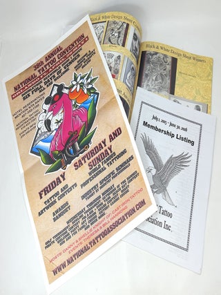 National Tattoo Association Archive, 1985–2018: 31 Annual Tatoo Convention Booklets, 23 Issues of the NTA Newsletter, Tatbits, Ephemera, and More