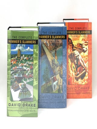 Item #17625 The Complete Hammer's Slammers, Volumes One, Two, and Three SIGNED LIMITED FIRST...