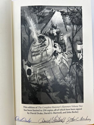 The Complete Hammer's Slammers, Volumes One, Two, and Three SIGNED LIMITED FIRST EDITION COMPLETE 3 VOLUME SET