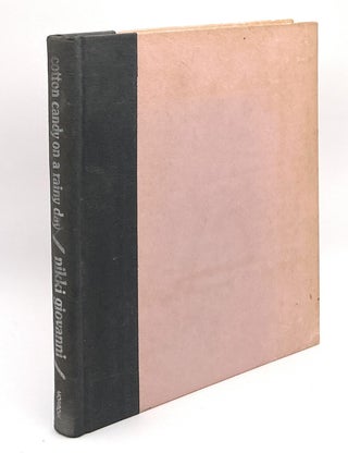 Item #17709 Cotton Candy on a Rainy Day: Poems FIRST EDITION. Nikki Giovanni, Paula Giddings, Intro