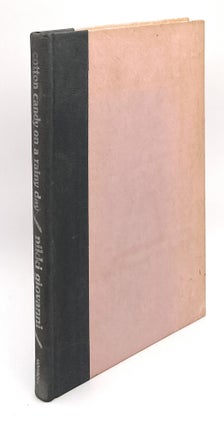 Item #17709 Cotton Candy on a Rainy Day: Poems FIRST EDITION. Nikki Giovanni, Paula Giddings, Intro