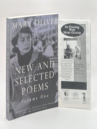 New and Selected Poems, Volume One SIGNED FIRST PAPERBACK EDITION. Mary Oliver.