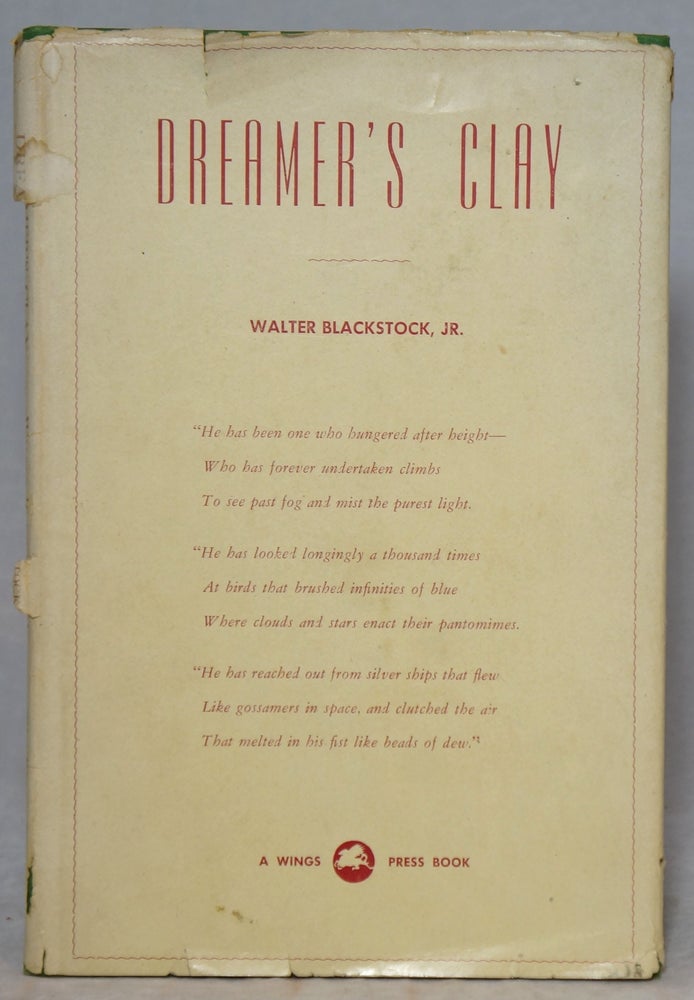 Item #2951 Dreamer's Clay. Walter Blackstock Jr.