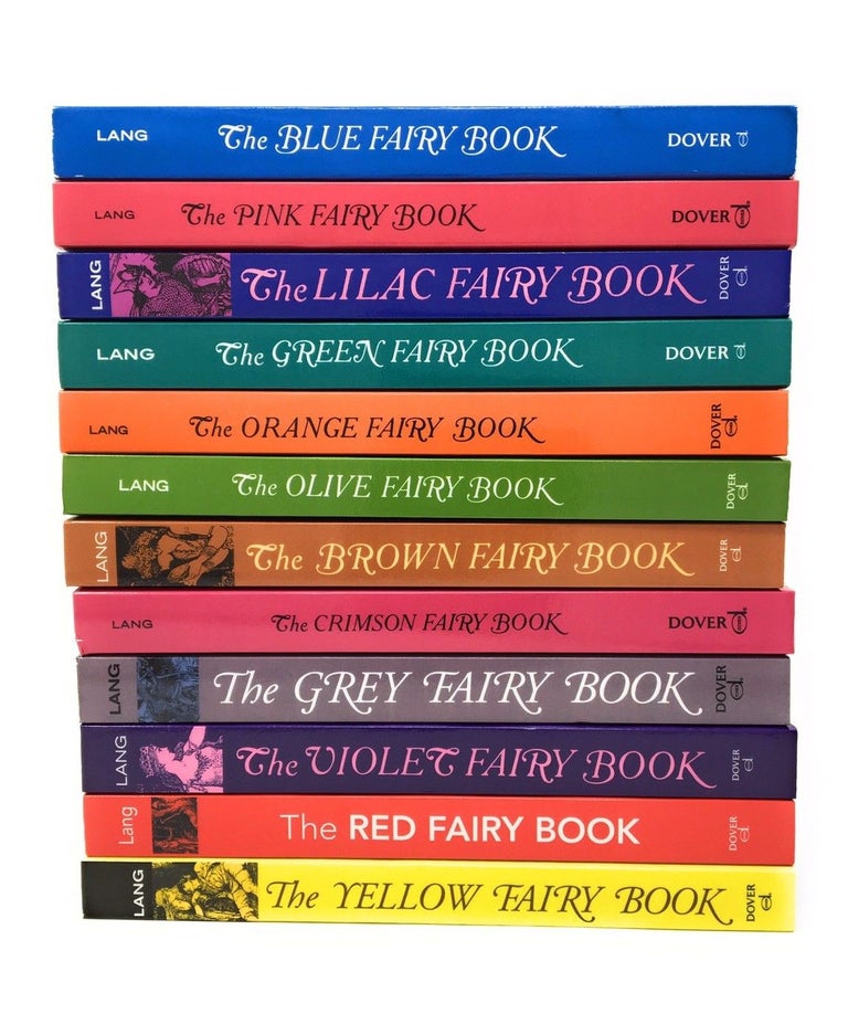 Item #3027 Andrew Lang's Rainbow Fairy Books [Complete 12 Volume Set]. Andrew Lang, H. J. Ford, Illust.
